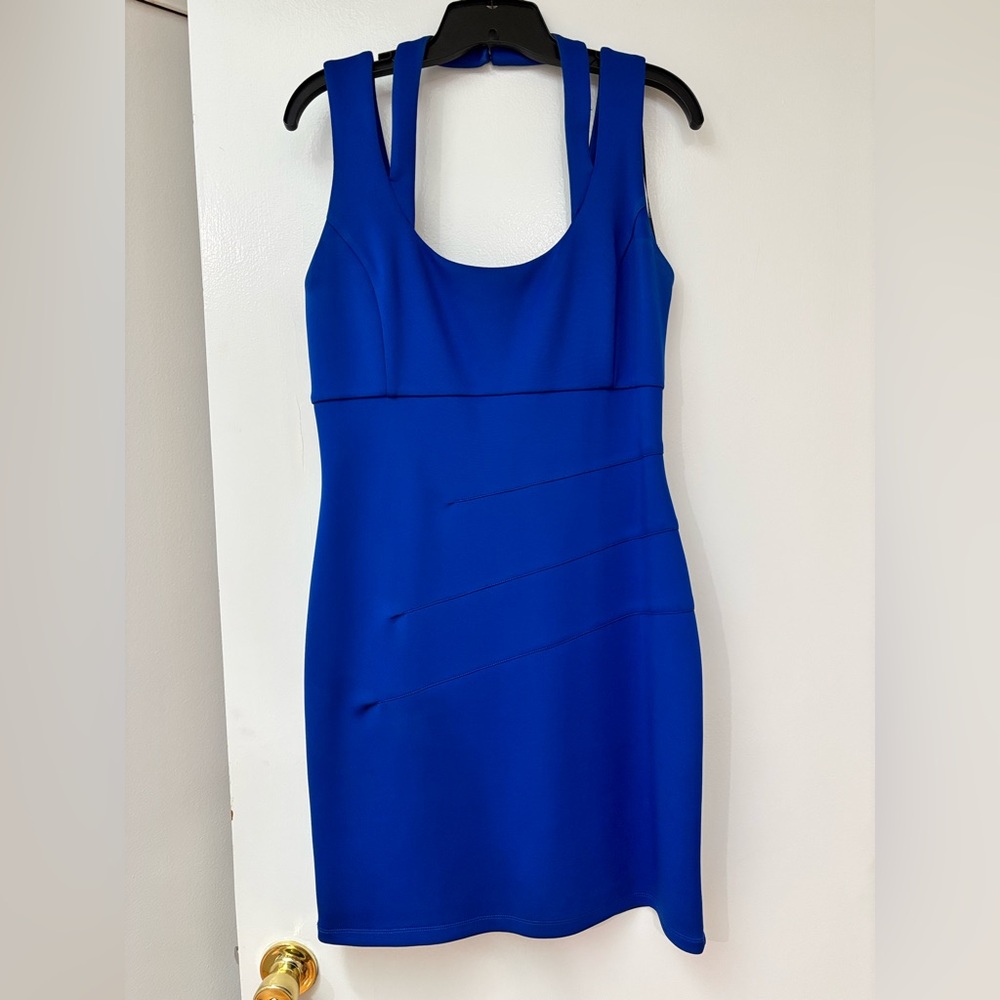 Guess Royal Blue Mini Dress